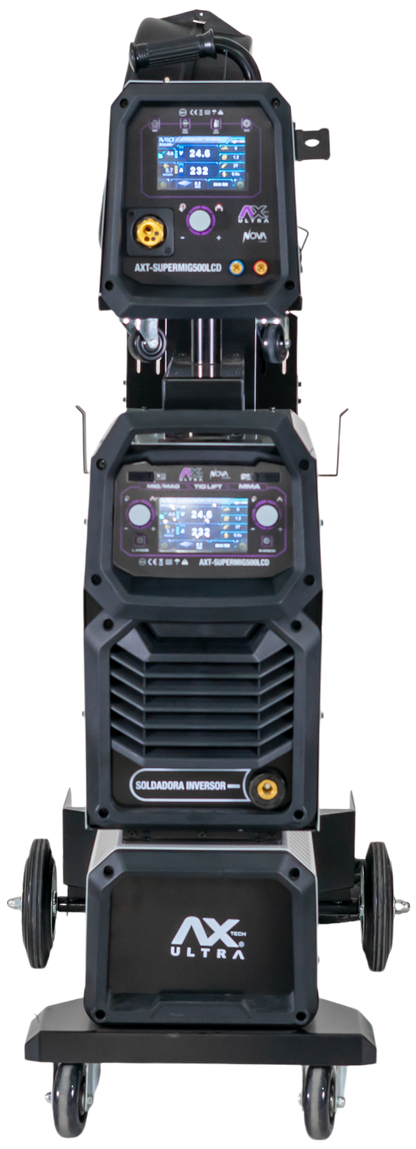SOLDADORA INVERSOR MIG GAS/NO GAS , ELECTRODO Y TIG MULTIFASE Y MULTI VOLTAJE 220V/440V 1 O 3-PH 500A DE USO INDUSTRIAL