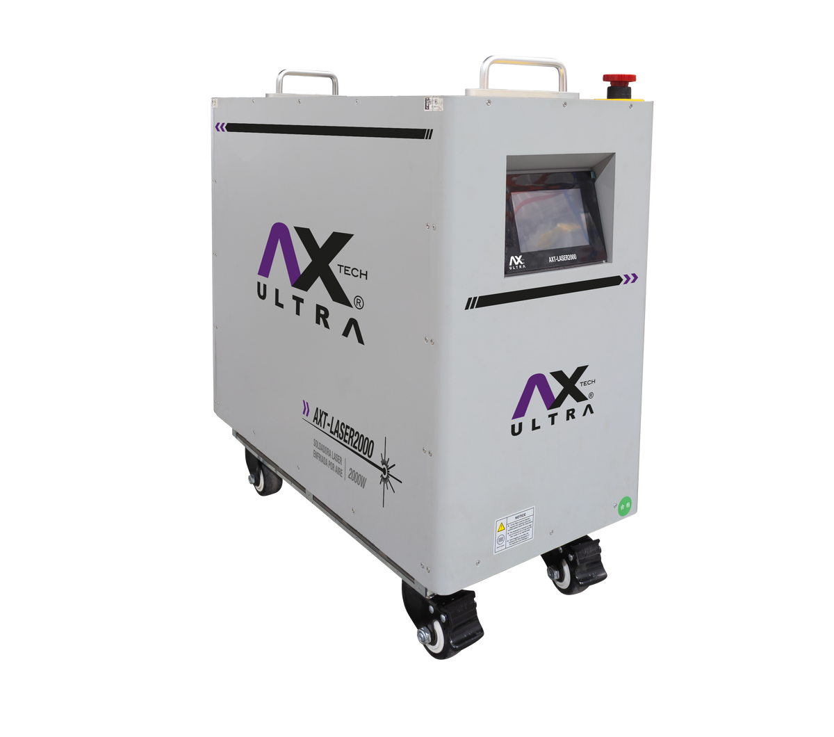 SOLDADORA LASER 2000W 3 FUNCIONES: SOLDAR, CORTE, LIMPIEZA