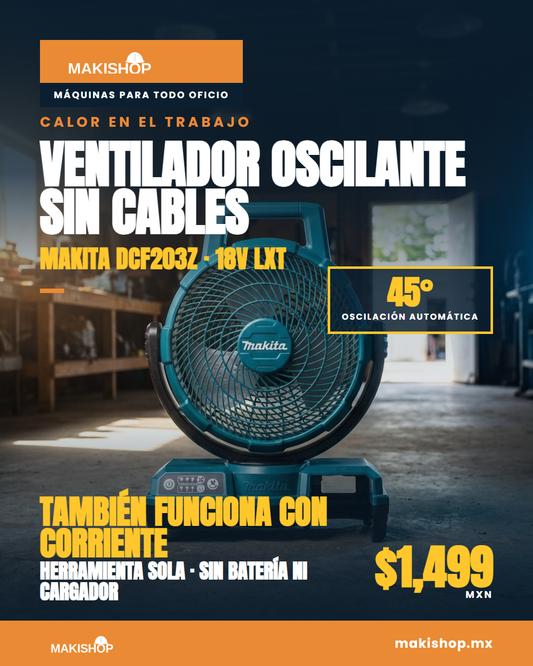 Promo Ventilador DCF203Z $1,499