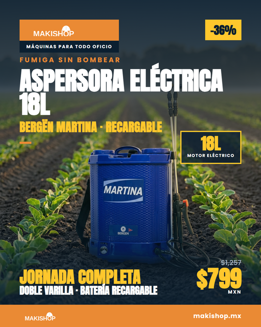 Promo Aspersora MARTINA $799