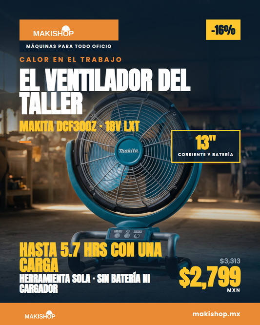 Promo Ventilador DCF300Z $2,799
