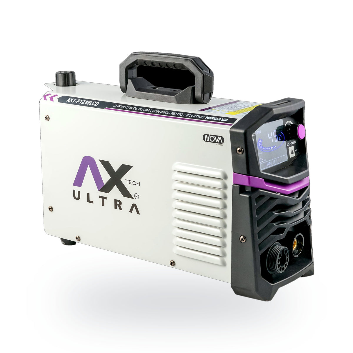 Cortadora de plasma AxTech AXT-P1245LCD 15-45 A bivoltaje | Makishop