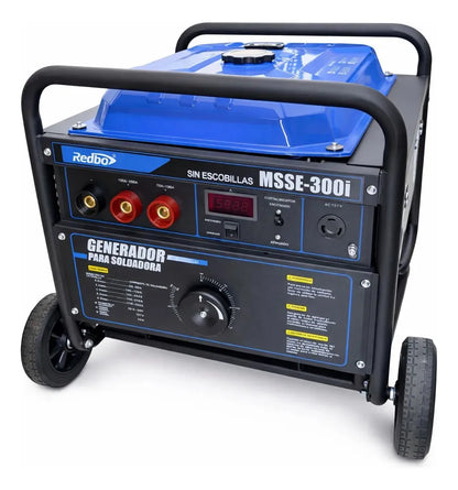Motosoldadora Gasolina 300amp 19hp 110v 2000w Redbo Azul