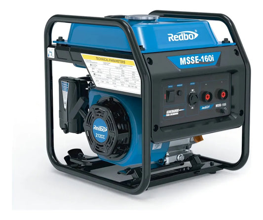 Motosoldadora Con Generador A Gasolina 130Amp 1000w Redbo Color Azul MSSE-160i