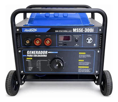 Motosoldadora Gasolina 300amp 19hp 110v 2000w Redbo Azul
