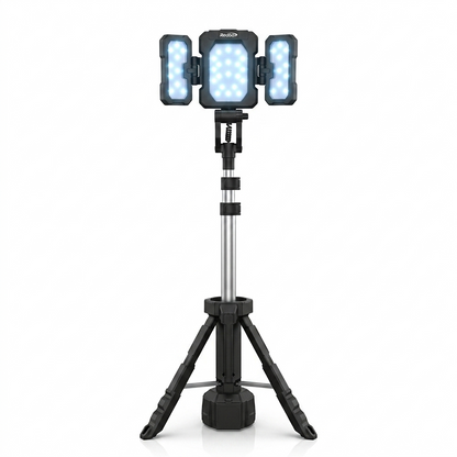 Torre Iluminación Portátil Inalámbrica 21v Redbo Ed-wfl-21v