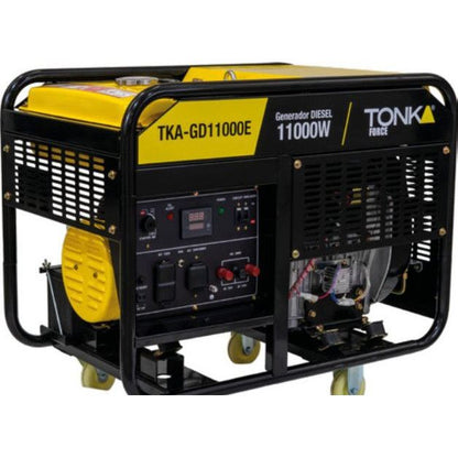 GENERADOR DIÉSEL 120/240 1P 11kW MAX ENCENDIDO ELECTRICO CON RUEDAS