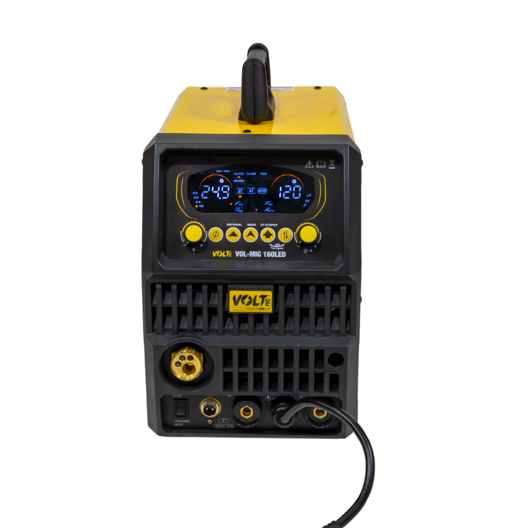 SOLDADORA INVERTER MIG GAS/NO GAS, ELECTRODO Y TIG LIFT 1P 110/220V 110V 40-120A 220V 40-160A INCLUYE ANTORCHA MIG3