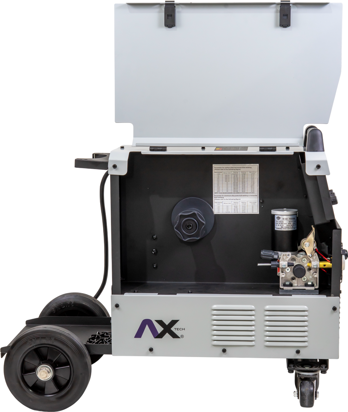 Soldadora Inversor MIG/MAG Electrodo TIG LIFT 250A 220V 2 Fases con Antorcha MIG25 AXT-MIG252LED