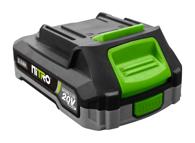 Desbrozadora c/motor abajo inalámbrica 450W, mango en "D", brushless, 2 baterías 20V Nitro NIT-DB202 – vista 9
