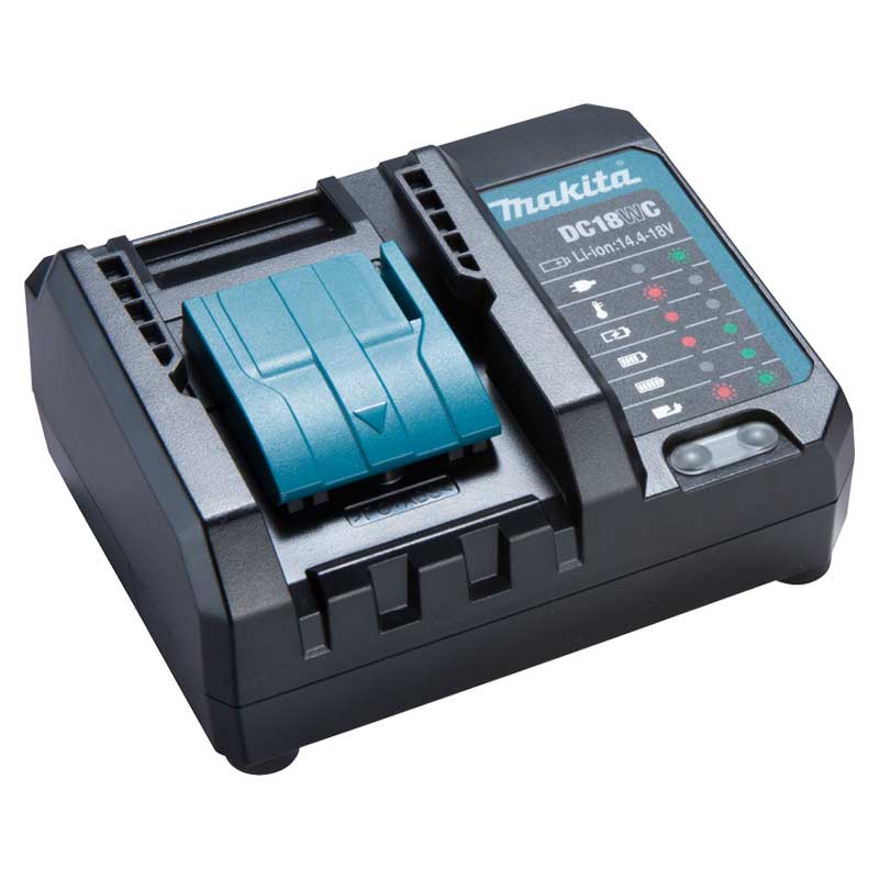 Cargador Makita DC18WC incluido