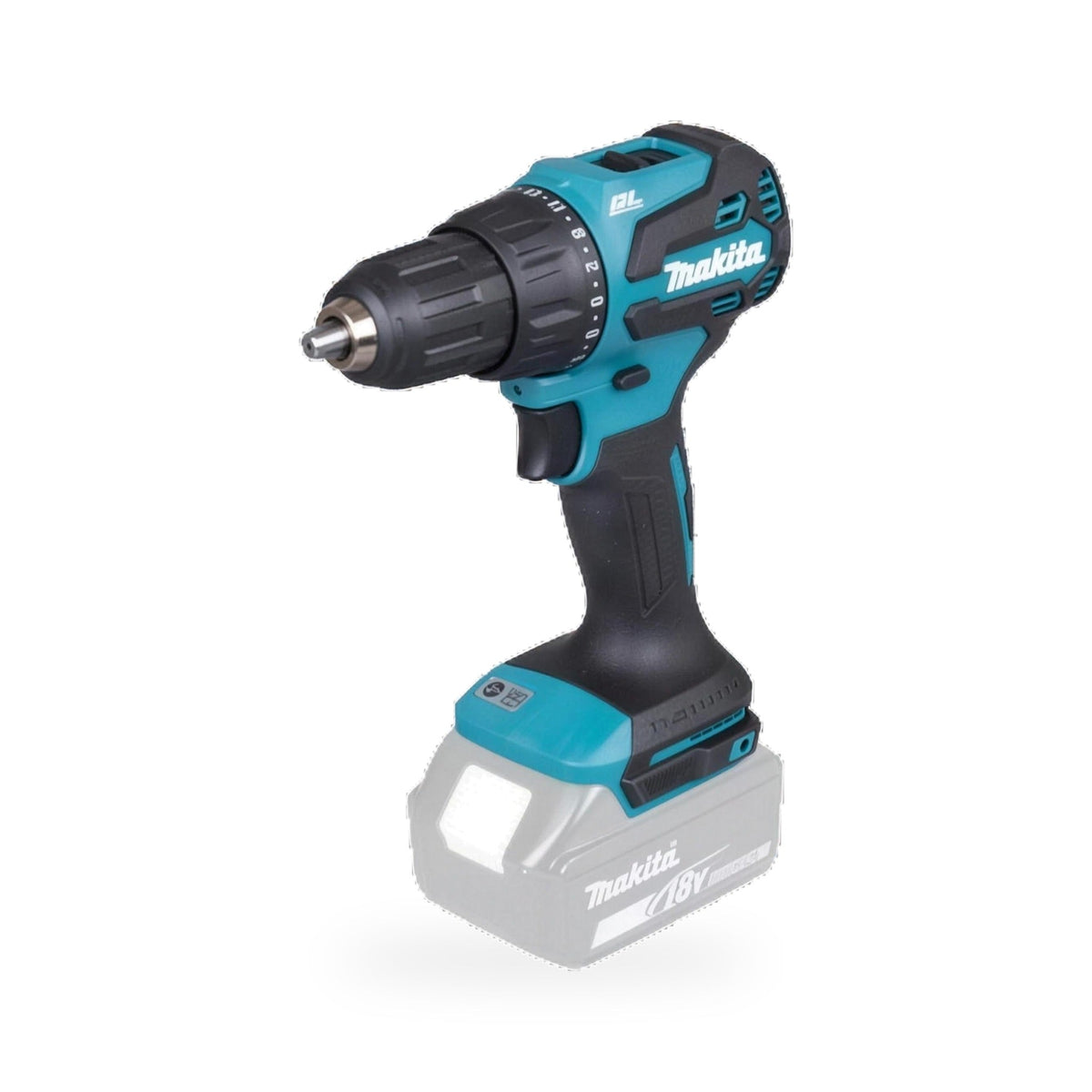 Rotomartillo Inalámbrico Makita DHP490Z 1/2" 18V LXT Brushless, Sin Batería