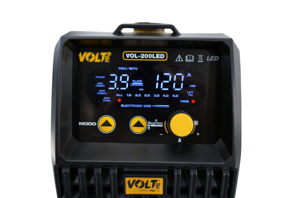 SOLDADORA INVERSORA 200A, BI VOLTAJE 110/220V
