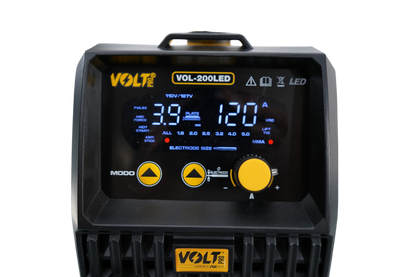 SOLDADORA INVERSORA 200A, BI VOLTAJE 110/220V
