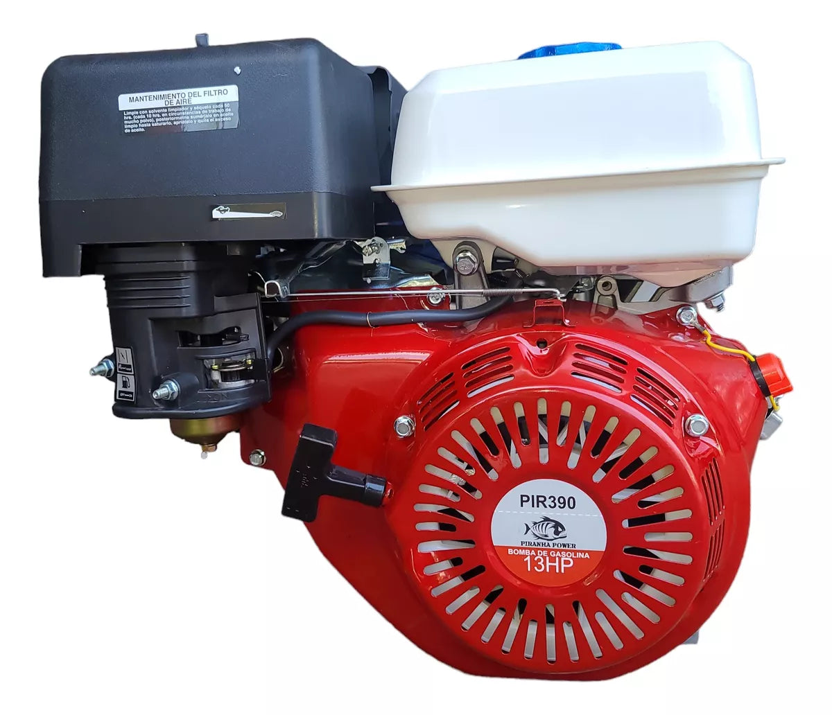 Motor A Gasolina PiranhaPow Tipo Honda 13 HP 4tiempos PIR390