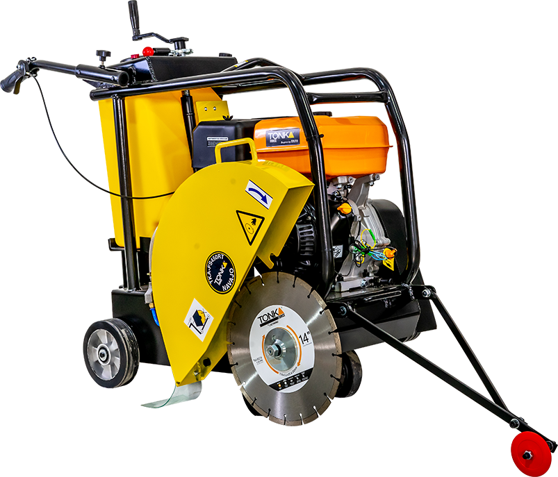 Cortadora de Concreto Motor Rato 15HP, Capacidad Disco 14-20" Tonka TKA-FS450RT NAVAJO
