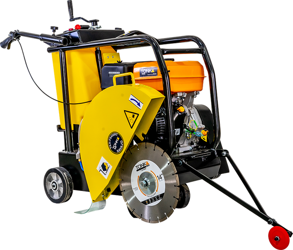 Cortadora de Concreto Motor Rato 15HP, Capacidad Disco 14-20" Tonka TKA-FS450RT NAVAJO