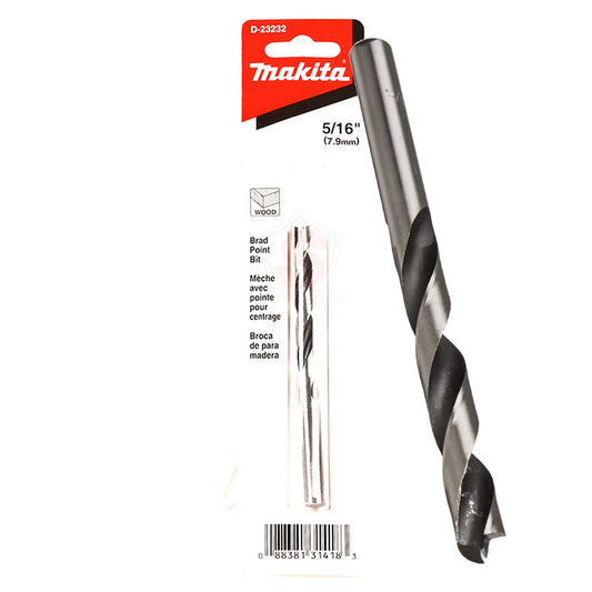 Broca P/ Madera 5/16" x 4-1/2" Makita D-23232