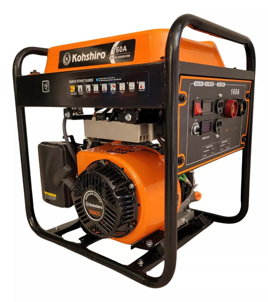 Motosoldadora Gasolina Kohshiro SOLD160A 160amp 110V 15hp SOLD160A