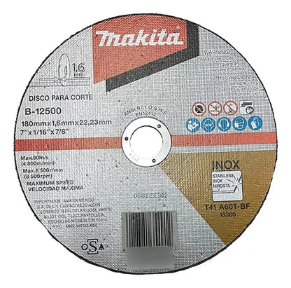 Disco de Corte Preciso 7" x 1/16 Makita B-12500