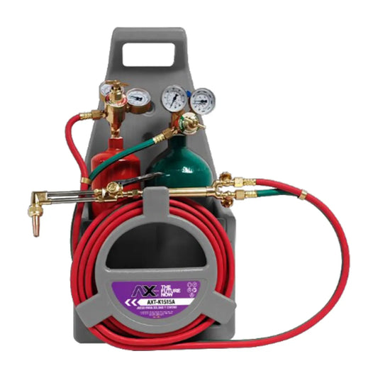 Kit De Corte Y Soldadura Portátil Tipo Victor Con Cilindros De Oxigeno Y Acetileno AXT-K1515A