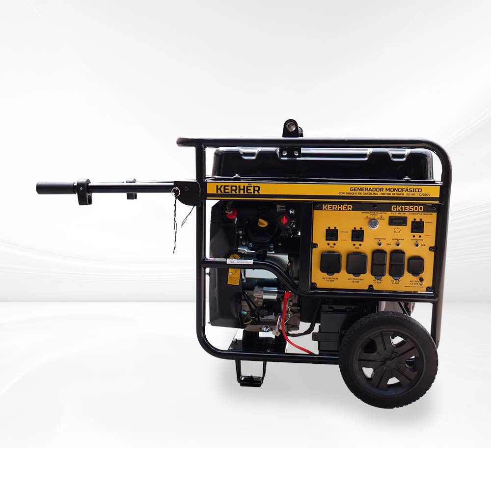 GENERADOR DE LUZ KERHER 12500W C/UKURA 18 HP- GK13500