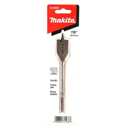 Broca Plana Para Madera 7/8" x 6" D-24599