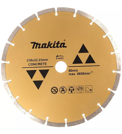 Disco de Diamante Segmentado 9" P/Concreto (Antes D-37580) D-44292