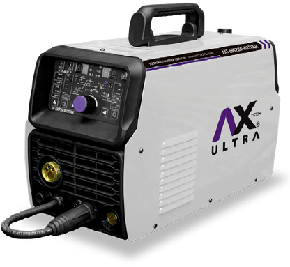 Soldadora Inversor 4 en 1, MMA, TIG HF, MIG/MAG 200A, Plasma 50A, Bi-voltaje 110-220V Ax Tech AXT-EMTP200MULTITASK