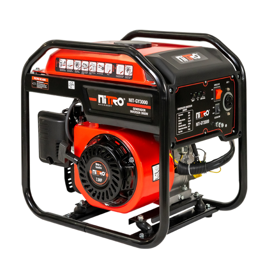 Generador Inverter 3000W, 7HP, 110V Nitro NIT-GY3000