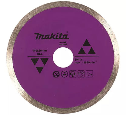Disco Diamante Rin Continuo 4 3/8 P/azulejo Makita D-44258