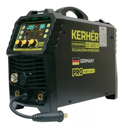Soldadora Inversor Multiprocesos MIG/MMA/TIG 200 Amp KERHËR KMI205PRO