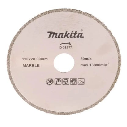 Disco de Diamante Rin Continuo de 4-3/8" para Corte de Mármol Makita D-38277