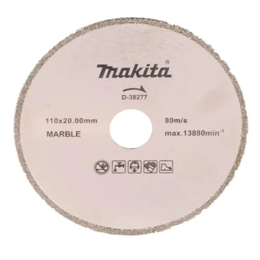 Disco de Diamante Rin Continuo de 4-3/8” para Corte de Mármol Makita D-38277