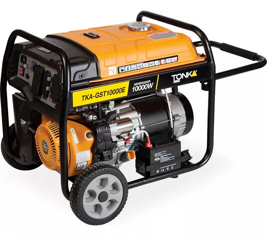 GENERADOR TRIFASICO 10,000Wtts, 16HP, 120/240V, 60Hz, MARCHA, BATERIA,LLANTAS Y MANIBELAS TKA-GST10000E