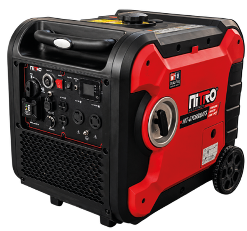 Generador inverter Nitro doble combustible NIT-GYC6500ATS