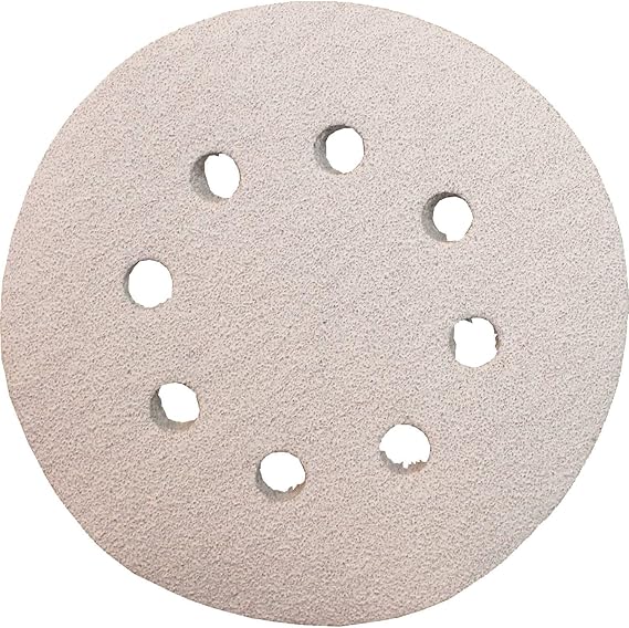 5 in. 320-Grit Hook and Loop Round Abrasive Disc (5-Pack)