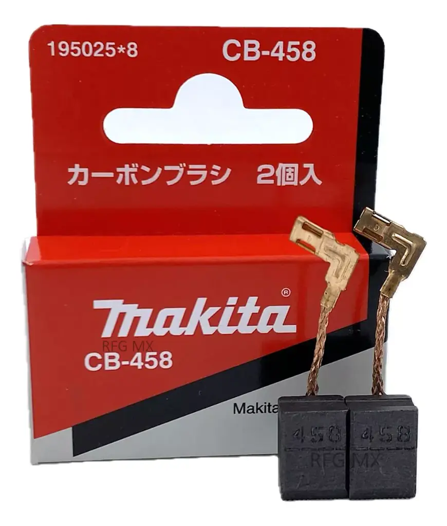 Makita Cb-458 Carbon Brush Cb-458 2 Pcs/Set CB458