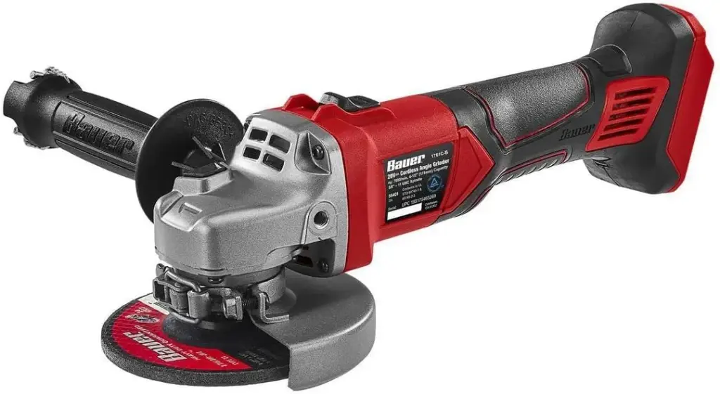 Esmeriladora Angular 4 -1/2" De 20v Inalambrica Bauer 