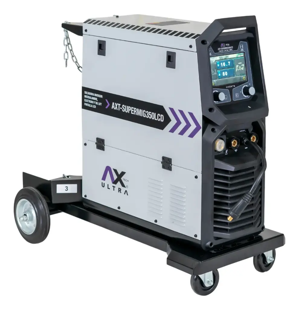 Soldadora Inversor Mig/mag 350a Axtech AXT-SUPERMIG350LCD