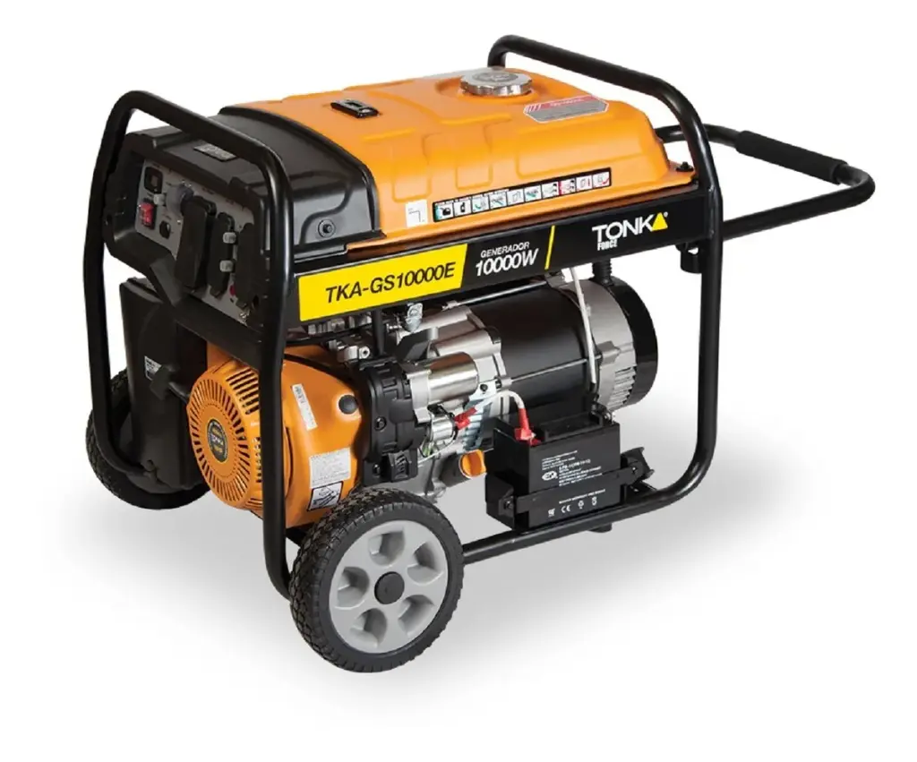 Tonka Generador 10,000wtts, 16hp, 120/240v, 60hz, Marcha, Bateria,llantas Y Manibelas