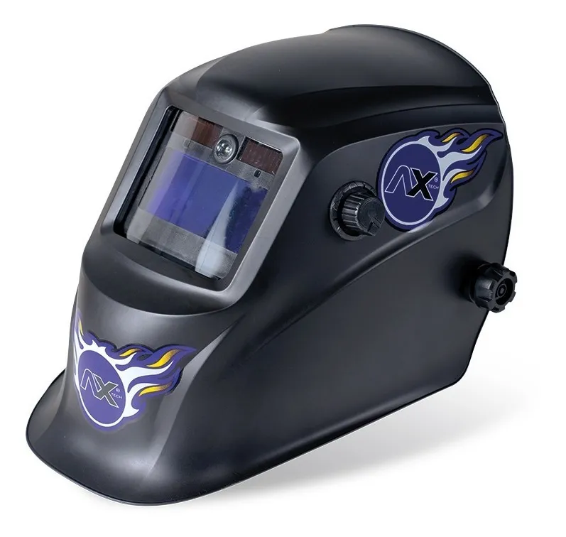 Careta Electrónica C/luz Led Marca Ax Tech  AXT-CE1002-CV