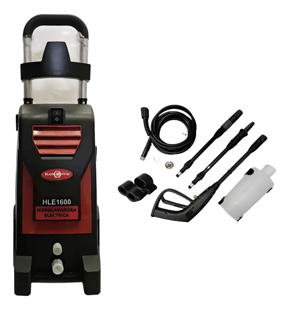 Hidrolavadora Eléctrica 1600W 1900PSI 127V Kohshiro HLE1600