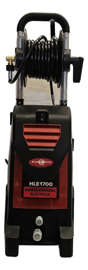 Hidrolavadora Alta Presión Kohshiro Hil-1700 Roja 1700psi HLE1700