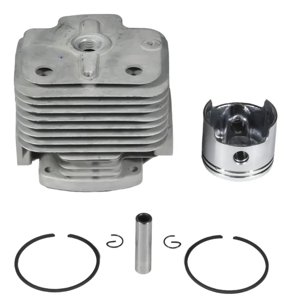 Cilindro, Piston Y Anillos Para Desbrozadora 62 63cc Truper DES1907-A 