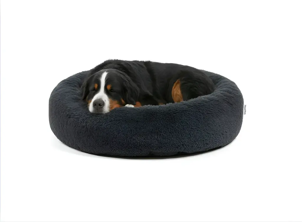 Cama Para Perro Antiestrés Extragrande Gris Oscuro Royalpets ROY-EGR
