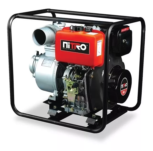 MOTOBOMBA DIESEL 4x4", 9HP