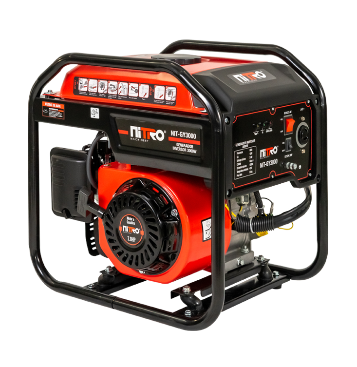 Generador Inverter 3000W, 7HP, 110V Nitro NIT-GY3000