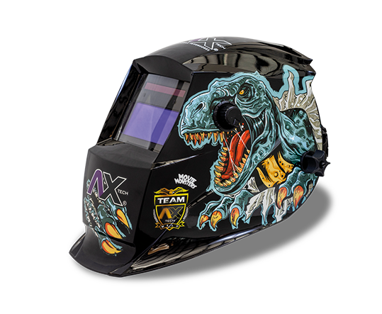 Careta Electrónica para Soldar de Sombra Variable Profesional, 2 Sensores Ax Tech AXT-CEREX-CV