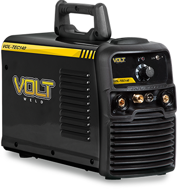 Soldadora Inversor 3 enN 1, 140A Bi-Voltaje (Electrodo, TIG Y Plasma)  Volt VOL-TEC140